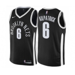 Men's Nike Brooklyn Nets #6 Sean Kilpatrick Swingman Black NBA Jersey - City Edition