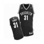 nba brooklyn nets #31 teery black[revolution 30 swingman]