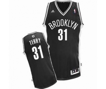 nba brooklyn nets #31 teery black[revolution 30 swingman]