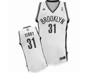 nba brooklyn nets #31 teery white[revolution 30 swingman]