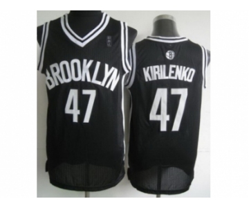 nba brooklyn nets #47 andrei kirilenko black [revolution 30]