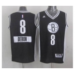 nba brooklyn nets #8 deron black[2014 Christmas]