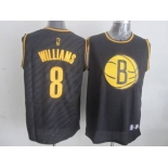 nba brooklyn nets #8 williams zebra