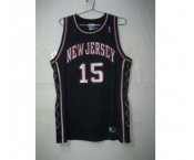 nba new jersey nets #15 carter regular black