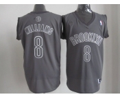 nba new jersey nets #8 williams grey[fullgrey]