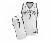 Women's Adidas Brooklyn Nets #7 Jeremy Lin Swingman White Home NBA Jersey