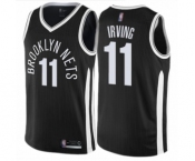 Women's Brooklyn Nets #11 Kyrie Irving Swingman Black Basketball Jersey - City Edition