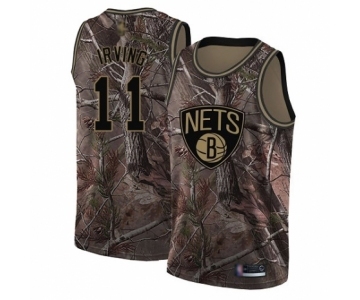 Women's Brooklyn Nets #11 Kyrie Irving Swingman Camo Realtree Collection Basketball Jersey