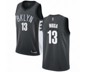 Women's Brooklyn Nets #13 Dzanan Musa Authentic Gray Basketball Jersey Statement Edition