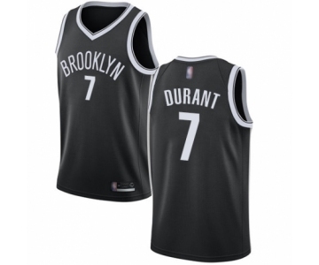 Women's Brooklyn Nets #7 Kevin Durant Swingman Black Basketball Jersey - Icon Edition