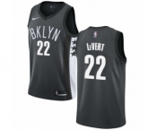 Women's Nike Brooklyn Nets #22 Caris LeVert Authentic Gray NBA Jersey Statement Edition