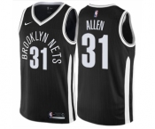 Women's Nike Brooklyn Nets #31 Jarrett Allen Swingman Black NBA Jersey - City Edition