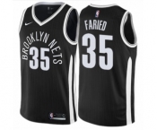 Women's Nike Brooklyn Nets #35 Kenneth Faried Swingman Black NBA Jersey - City Edition