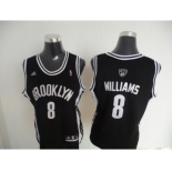 women nba new jersey nets #8 deron williams black[revolution 30 swingman]