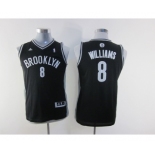 youth nba new jersey nets #8 deron williams black[revolution 30 swingman]