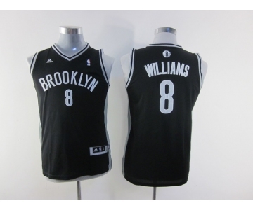 youth nba new jersey nets #8 deron williams black[revolution 30 swingman]