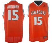 nba north carolina #15 anthony stitched orange