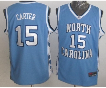 nba north carolina #15 carter blue[carter]