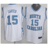 nba north carolina #15 carter white[carter]