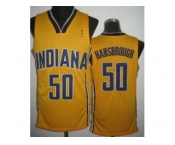 nba north carolina #50 tyler hansbrough yellow[revolution 30]