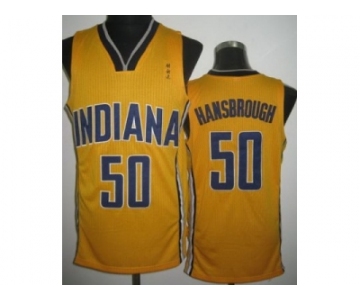 nba north carolina #50 tyler hansbrough yellow[revolution 30]