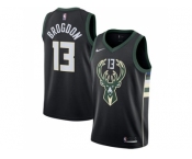 Men Nike Milwaukee Bucks #13 Malcolm Brogdon Black NBA Swingman Statement Edition Jersey