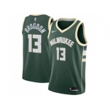 Men Nike Milwaukee Bucks #13 Malcolm Brogdon Green Stitched NBA Swingman Jersey