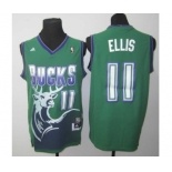 nba milwaukee bucks #11 ellis green[2013 new revolution 30 swingman]