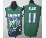 nba milwaukee bucks #11 ellis green[2013 new revolution 30 swingman]