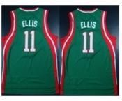 nba milwaukee bucks #11 ellis green[revolution 30 swingman]